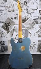 Fender Custom Shop 【サウンドメッセ出展品】MBS 1963 Telecaster Heavy Relic -Faded Lake Placid Blue- by Kyle Mcmillin_4