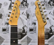 Fender Custom Shop 【サウンドメッセ出展品】MBS 1963 Telecaster Heavy Relic -Faded Lake Placid Blue- by Kyle Mcmillin_5