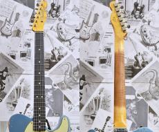 Fender Custom Shop 【サウンドメッセ出展品】MBS 1963 Telecaster Heavy Relic -Faded Lake Placid Blue- by Kyle Mcmillin_6