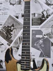Fender Custom Shop 【サウンドメッセ出展品】MBS 1963 Stratocaster Super Heavy Relic -Black- by David Brown_7