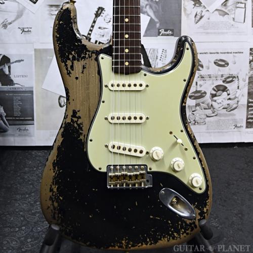 Fender Custom Shop MBS 1961 Stratocaster Heavy Relic -Black- by Dale Wilson