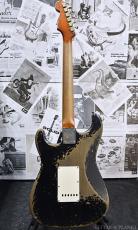 Fender Custom Shop MBS 1961 Stratocaster Heavy Relic -Black- by Dale Wilson_4