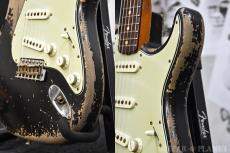 Fender Custom Shop MBS 1961 Stratocaster Heavy Relic -Black- by Dale Wilson_9