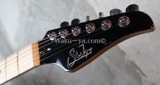 Suhr Standard Zebra PU / Half Matching HEAD /Lime Green Burst_2