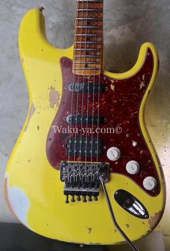 Fender Custom Shop '62 Stratocaster FRT SSH / Heavy Relic / Graffiti-Yellow 