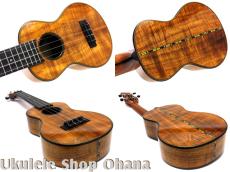 Juntla Works [000 051 SUK-KH]ソプラノ ロングネック カスタム ハワイアンカーリーコア 2007年/中古委託_3