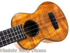 Juntla Works [000 051 SUK-KH]ソプラノ ロングネック カスタム ハワイアンカーリーコア 2007年/中古委託_6