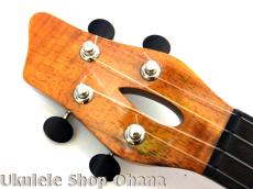 Juntla Works [000 051 SUK-KH]ソプラノ ロングネック カスタム ハワイアンカーリーコア 2007年/中古委託_12