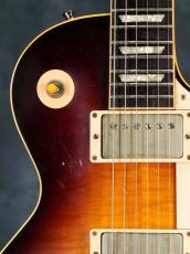 Gibson Custom Shop 1960 Les Paul Flametop Reissue Heritage Dark Burst_6