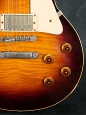 Gibson Custom Shop 1960 Les Paul Flametop Reissue Heritage Dark Burst_9