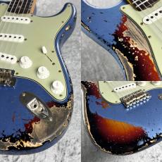 Fender Custom Shop 1961 Stratocaster Super Heavy Relic Aged LPB on 3TS ≒3.35kg #CZ591223_3