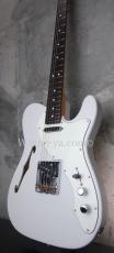 Fender MIJ Limited Telecaster® Thinline / Kusumi White_9