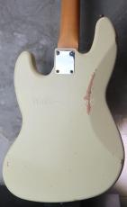 Fender Custom Shop  '60 Jazz Bass Relic / Aged Vintage White_4