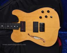 Westville Westel Semi-Hollow (Spruce top, Honduras Mahogany back / C8-AL4) _2