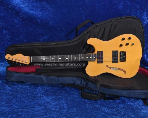 Westville Westel Semi-Hollow (Spruce top, Honduras Mahogany back / C8-AL4)