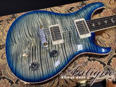 Paul Reed Smith [PRS] Modern Eagle Quatro 2010 Faded Blue Burst w/Dalbergia Rosewood Neck & FB 3.48kg EX++ "Killer Figured Top"_4