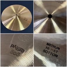 Paiste 505 Medium Hi-Hat 15" Pair_7