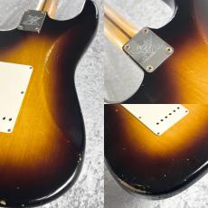 Fender Custom Shop MBS LTD 70th Ann 1954 Stratocaster Jouneyman Relic  Built by Todd Krause / Wide Fade 2Color Sunburst_8