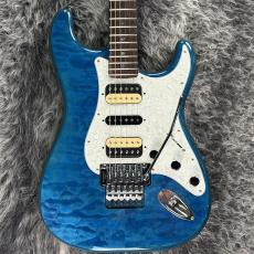 Fender Michiya Haruhata Stratocaster Caribbean Blue Transparent_10