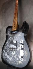 Fender Custom Shop LTD '68 Telecaster Limited / Black Paisley / Relic_5