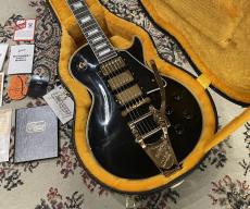 Gibson Historic Collection 1957 Les Paul Custom Reissue 3PU w/Bigsby VOS (#76287) Ebony _3