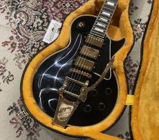 Gibson Historic Collection 1957 Les Paul Custom Reissue 3PU w/Bigsby VOS (#76287) Ebony _4