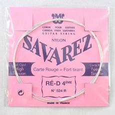 SAVAREZ 524R クラシックギターバラ弦 4弦用 ノーマルテンションピンクラベル