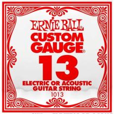 ERNIE BALL 1013 エレキギター/アコギ弦 013 プレーンスチール 【バラ弦1本】