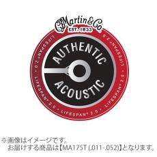 Martin LIFESPAN 2.0 80/20ブロンズ 011-052 カスタムライト MA175Tアコースティックギター弦
