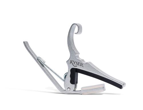 Kyser KG6SA Silver カポタスト アコースティックギター用 シルバーKG6