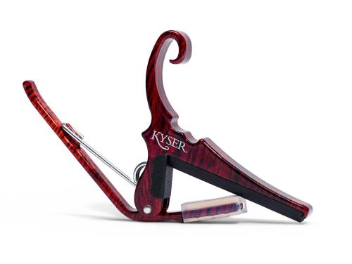Kyser KG6RWA Rosewood カポタスト アコースティックギター用 ローズウッド柄KG6