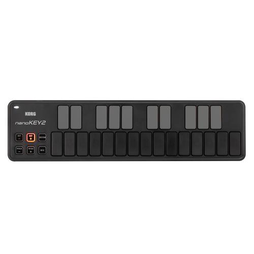 KORG nanoKEY2 BK (ブラック) MIDIキーボード スリムライン USB 25鍵盤