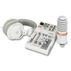 YAMAHA AG03MK2 White(ホワイト) ライブストリーミングパック コンデンサーマイク ヘッドホン セットLSPK