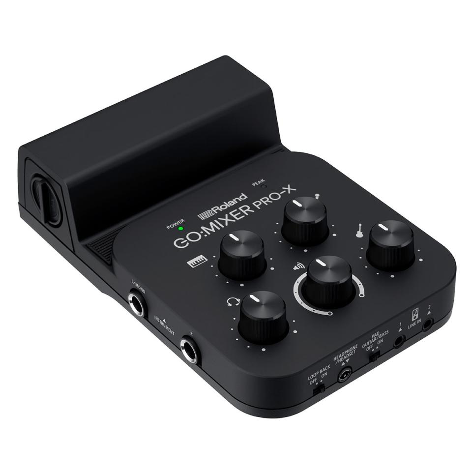 PRO-X　Roland　リモート会議]GO　新品　小型　ミキサー　1140984　ポータブル　GO:MIXER　MIXER　PROX　スマホ専用　動画配信/　Roland(ローランド)【楽器検索｜Jギター】