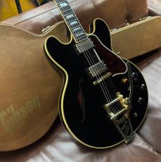 Gibson 【メンフィス製】ES-355 with Bigsby  Ebony [4.34kg] 2015年製 3F ギブソンフロア