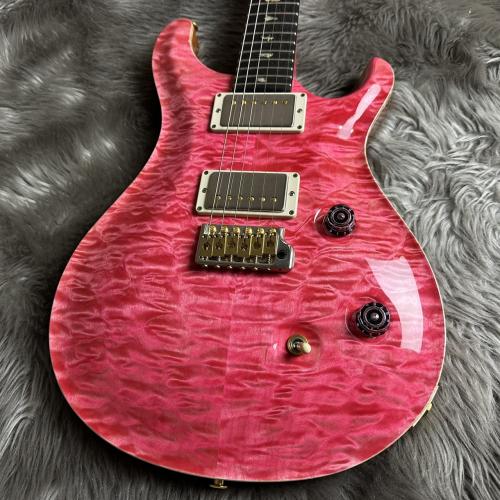 Paul Reed Smith [PRS] Wood Library Custom 24 Quilt Maple McCarty Thickness Bonni Pink - Stained Neck【現物画像】