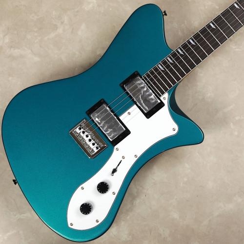 RYOGA SKATER Ocean Turquoise Blue エレキギター ハムバッカー ベイクドメイプルネックスケーター