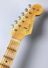 Fender Custom Shop Limited Edition Fat '64 Stratocaster Relic -Aged Sherwood Green Metallic over Red Sparkle-_5