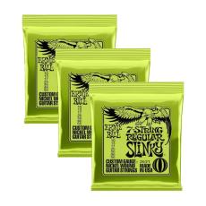 ERNIE BALL Super Slinky Nickel Wound 7-String Electric Guitar Strings 9-52 Gauge [2621]【3PACK】