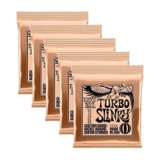 ERNIE BALL Turbo Slinky Nickel Wound Electric Guitar Strings 9.5-46 Gauge [2224]【5PACK】