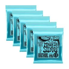 ERNIE BALL Mighty Slinky Nickel Wound Electric Guitar Strings 8.5-40 Gauge [2228]【5PACK】