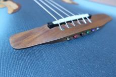 Ovation Adamas II. 1581-8 Blue / Double Epaulet Cutaway・Graphite Top・Deep Bowl Lyrachord Side and Back・Ebony Fingerboard・ Walnut and Maple Neck・ Optima Pre. (With Tuner)【With Original Hard Case】2000年製_14