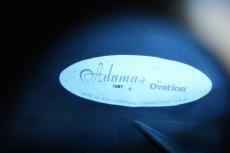 Ovation Adamas II. 1581-8 Blue / Double Epaulet Cutaway・Graphite Top・Deep Bowl Lyrachord Side and Back・Ebony Fingerboard・ Walnut and Maple Neck・ Optima Pre. (With Tuner)【With Original Hard Case】2000年製_16