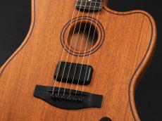 Fender American Acoustasonic Jazzmaster All-Mahogany Ebony Fingerboard ~Natural~_5