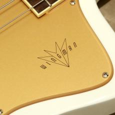 Baum Guitars Wingman Bass, Vintage White_9