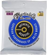 Martin MA175 80/20 Bronze CUSTOM LIGHT【11-52/アコースティックギター弦】