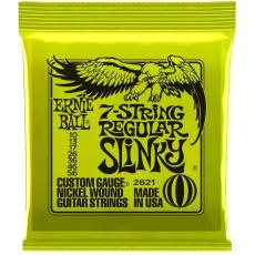 ERNIE BALL NICKEL WOUND 7-STRING REGULAR SLINKY #2621【10-56/エレキギター弦/7弦用】