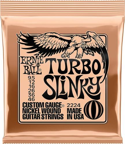 ERNIE BALL NICKEL WOUND TURBO SLINKY #2224【9.5-46/エレキギター弦】