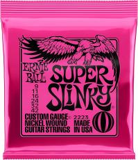 ERNIE BALL NICKEL WOUND SUPER SLINKY #2223【09-42/エレキギター弦】