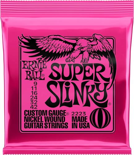 ERNIE BALL NICKEL WOUND SUPER SLINKY #2223【09-42/エレキギター弦】